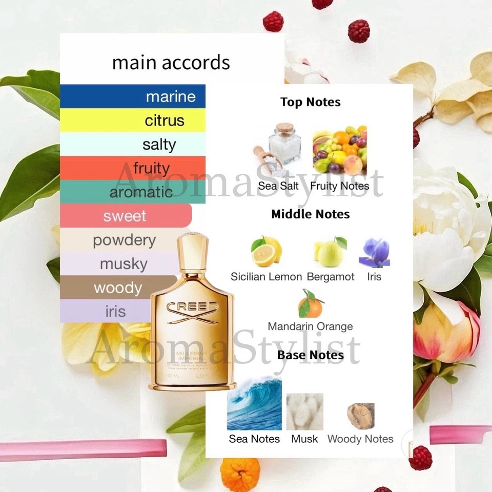 Vial spray Creed Millesime Imperial 2 ml nuevo sellado de fábrica Foto 2 de 4