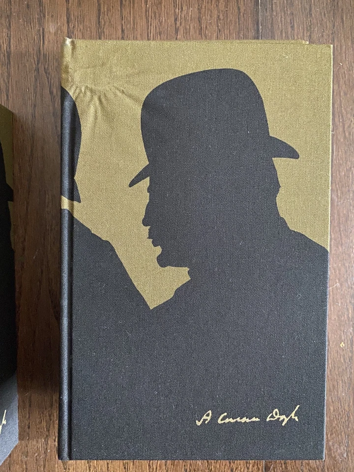 Arthur Conan Doyle Sherlock Holmes Complete Stories 5 Vol Folio Society 1993 - Image 2 of 4