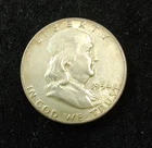 1954 Franklin Half Dollar BU Uncirculated 90% Silver 50c US Coin