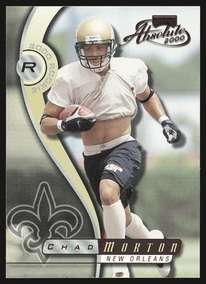 2000 Playoff Absolute #236 Chad Morton #/3000 SN,RC