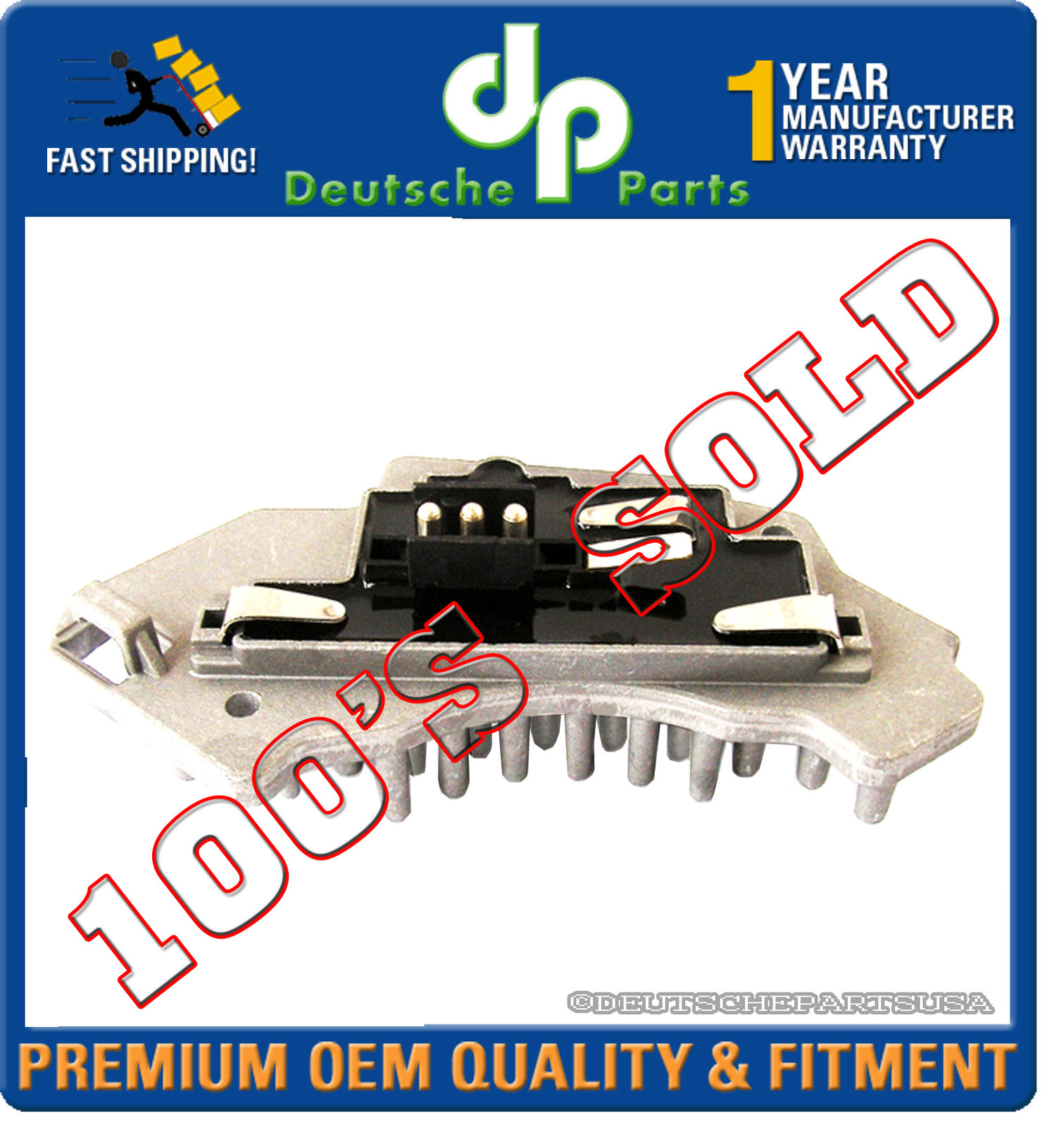 W210 E320 E430 HEATER BLOWER MOTOR REGULATOR RESISTOR 2108214651 210