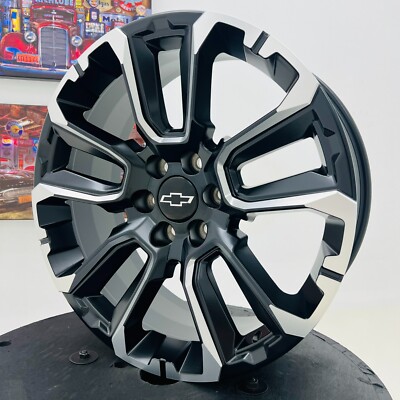 2024 Chevy Rims 2024 Chevy Silverado Wheels Rims Tires Tahoe Suburban GMC Sierra Yukon ...
