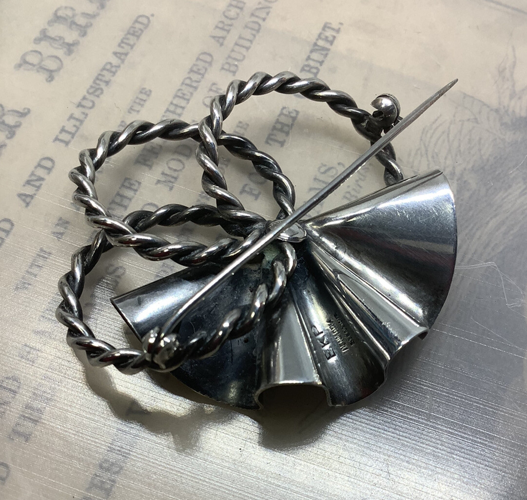 Collier Vintage En Argent Sterling Signé Eivind Knud Petersen Denmark - Années 1950 - Bon état