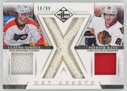 2012-13 Panini Limited Net Assets Claude Giroux/Patrick Kane 16/99