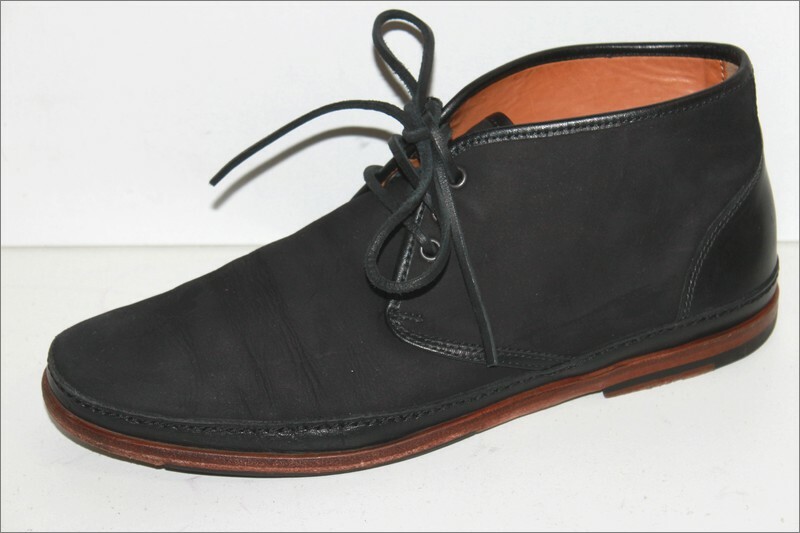 Pair & Thread Desert Boots Shoelaces all Leather Blac… Gem