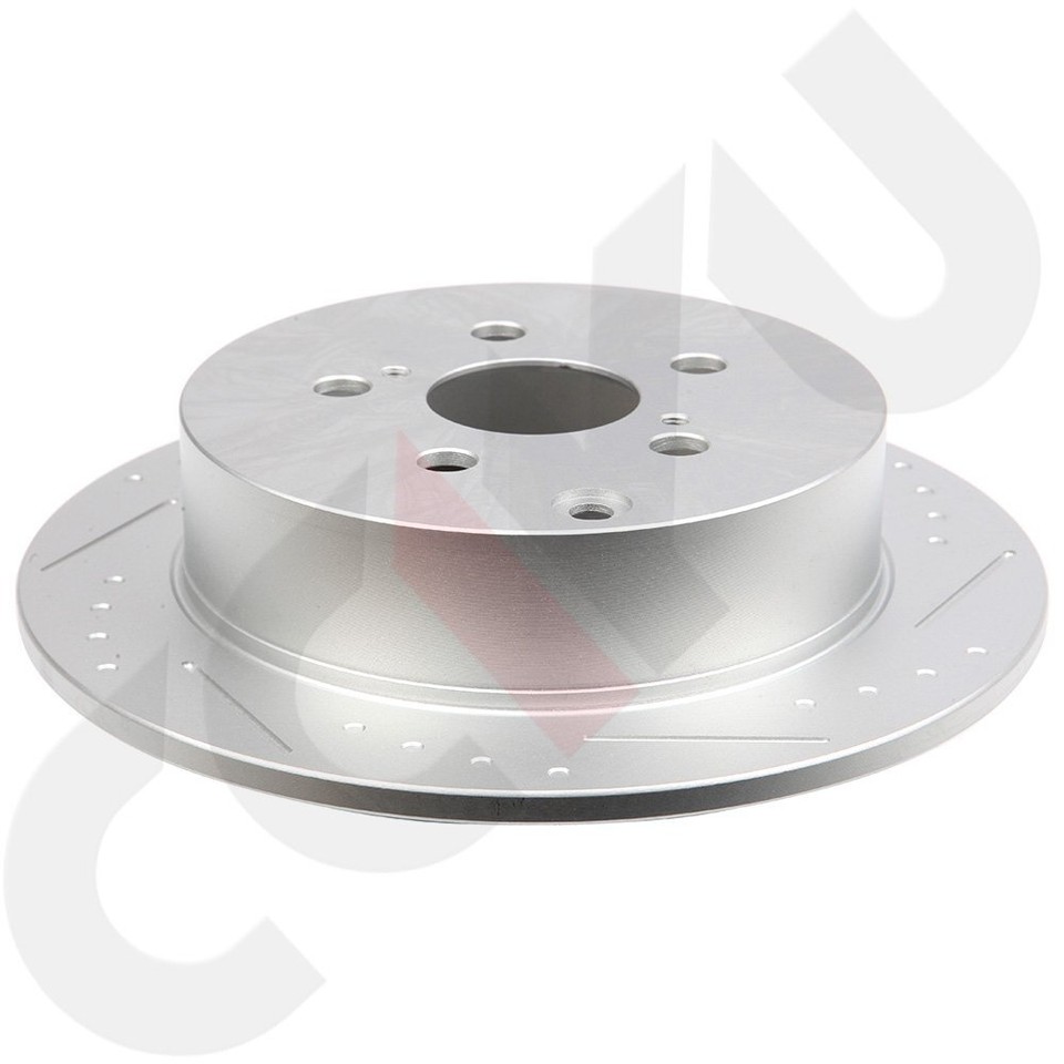 DBA Rear Drilled & Slotted Street Series Rotor | Scion tC (05-06) (DBA563X)