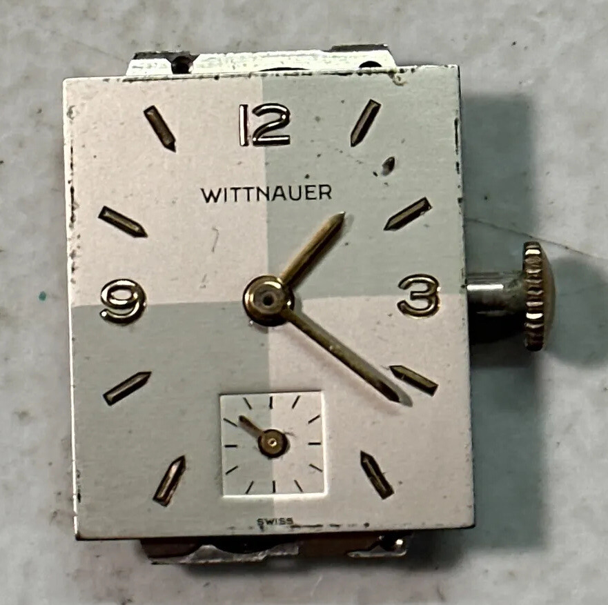 Wittnauer Watch Co. AXA 17 Jewels Wrist Watch 84/1 Revue Working