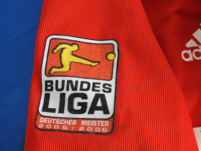 Bayern Munchen 2005 - 2006 Home Jersey #10 Roy Makaay Adidas Shirt