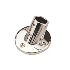 SEA DOG Sea-Dog 286060-1 60 degree round base rail fitting bow rail chrome plate
