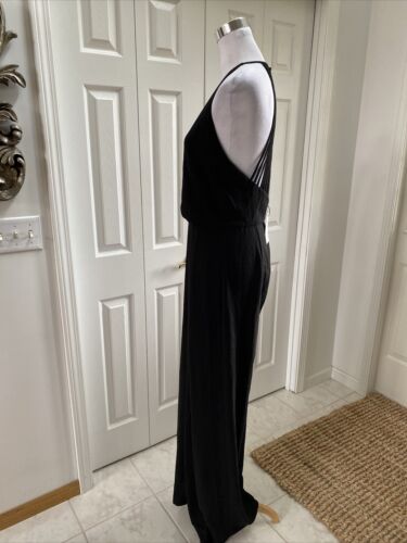 Nuevo con etiquetas Mono Reiss Yeva con tiras en negro 8 $425 - Imagen 4 de 11