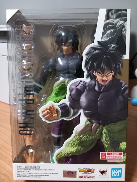 S.H FIGUARTS DRAGON BALL SUPER HERO BROLY – 19 CM