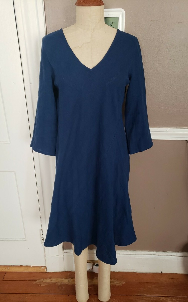 soft surroundings linen dress Milano Linen Dress