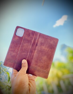 Original Apple Leather Case for Apple iPhone 11 Pro Max - Brown