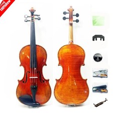  Andreas Gagliano Violin Outfit 4/4-1/2 VN401K-R Silence Pack Set Up U.S.A