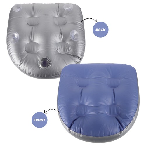 2 Pcs Inflatable Bathtub Cushion Spa to Sit Booster Cushions for Armchairs - Picture 7 of 12