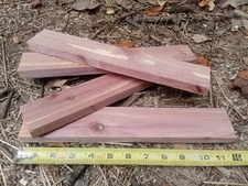 Red Cedar (27) Small Boards 12"x2"x5/8"