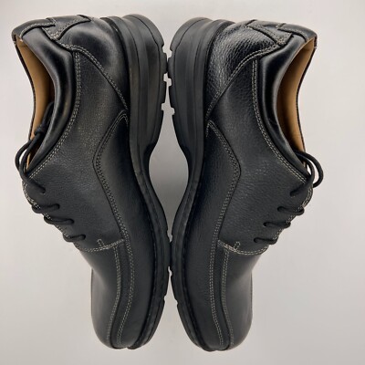 Dockers Mens Trustee Black Moc Toe Oxford Leather Size 11.5M  display picture 2