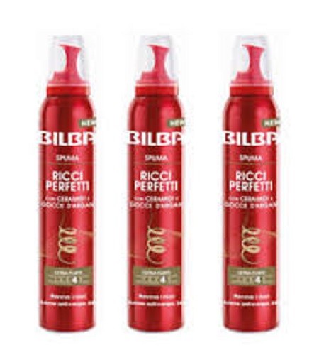 3x Bilba Spuma Ricci Perfetti 200ml Extra Forte | Offerta Risparmio