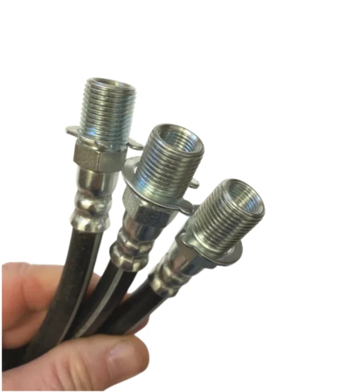 1935-1947 Plymouth Dodge Fargo Truck Front Rear Brake Hose Set Of 3 - Image 3 of 4