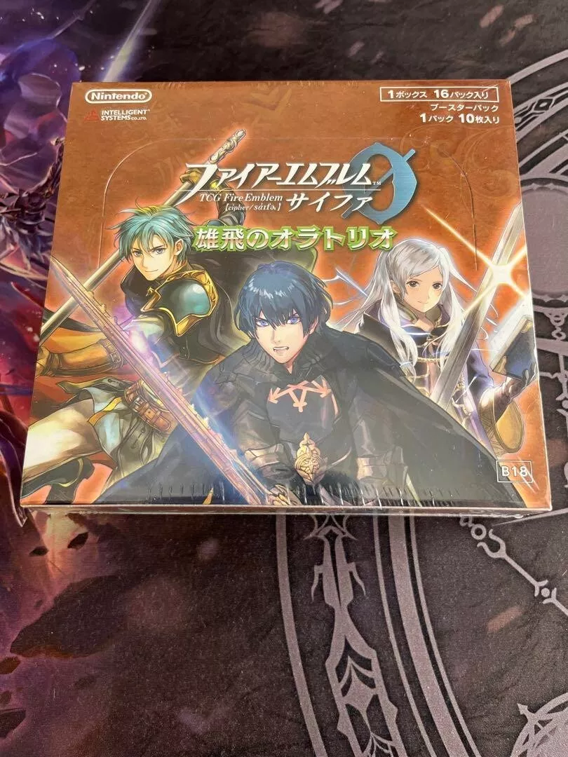 TCG Fire Emblem 0 Cipher Booster Factory Sealed Box B18 Japan | eBay