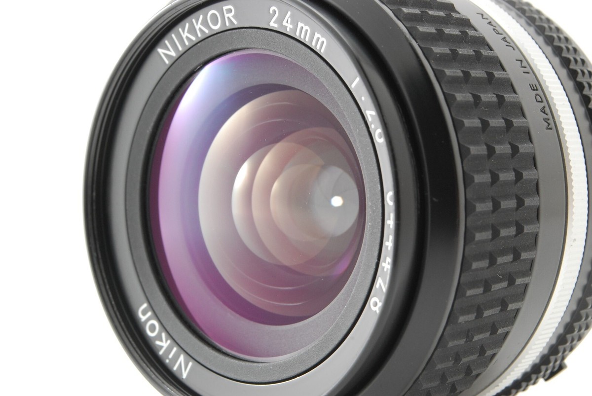MINT- S/N844xxxx】Nikon Nikkor Ais Ai-s 24mm f/2.8 SIC Wide