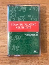 VINTAGE Financial Planning Certificate FP2 Cassette Tape Protection, Savings et