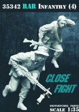BRAVO 6 35342 VIETNAM WAR RAR INFANTRY 4 "CLOSE FIGHT" 2 FIGURES 1:35
