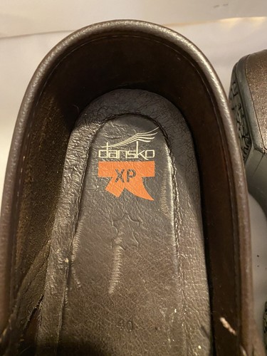 Dansko Brown Leather Clog Women's EUR Sz. 40 / U.S. Sz. 9.5-10 - Picture 4 of 5