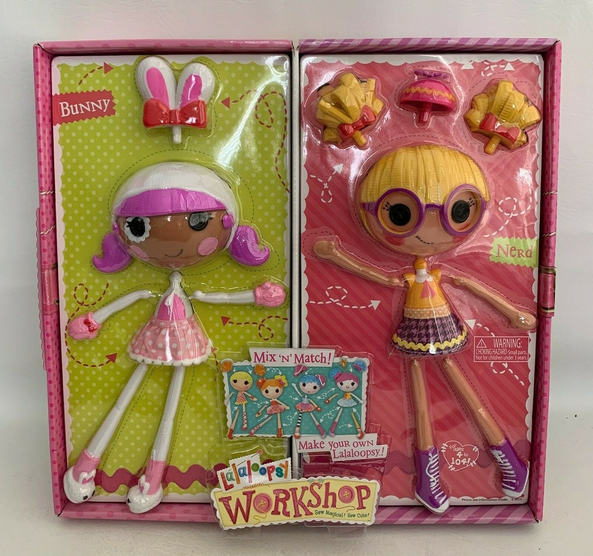 Lalaloopsy Workshop Twin Pack Mix 'n Match Dolls (3 Lalaloopsy Workshop Twin Pack Mix 'n Match Dolls (3