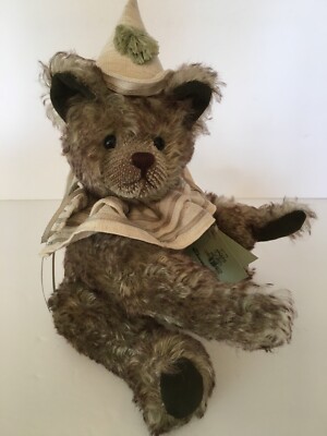 12  MOHAIR ARTIST TEDDY BEAR 'CHICO  by RACHAEL WINTLE ~THREAD BEARS U.K L/E 2/3