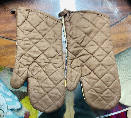 Home Collection Kitchen Oven Mitts Mittens “Chef Pasta.” Lot of 2. A+Seller. - Picture 3 of 3