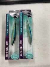 (2pk) Fishlab Flanker Pencil Bait 3 1/3” 3/4oz Sinking FUNA  *NEW*  “Save”