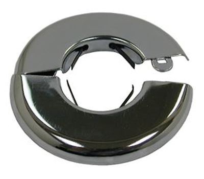 Gene Rich 256 2-Inch Steel Floor Ceiling Plate Chrome Finish