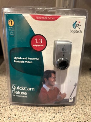 Logitech QuickCam For Notebooks Deluxe 961400-0403 Web Cam