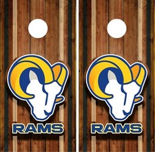 Los Angeles Rams Cornhole Board Vinyl Sticker Decal Skin Wrap Decor VZ731
