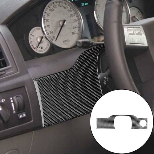 21Pcs Carbon Fiber Full Interior Kit Cover Trim For Chrysler 300 300C 2005-07 - Picture 6 of 17