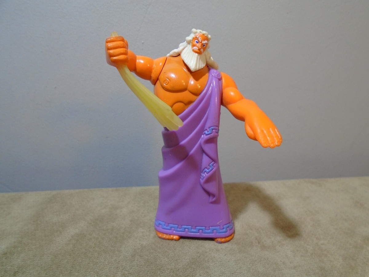 ビンテージエクストララージ　トイフィギュア 1996 DISNEY HERCULES ZEUS #2 MCDONALDS FIGURE (DIS924) | eBay