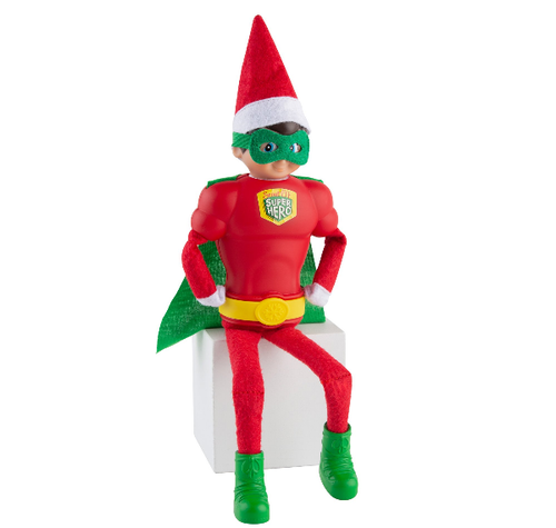 Elf on the Shelf Claus Couture Collection Mighty Superhero NUEVO - Imagen 2 de 4
