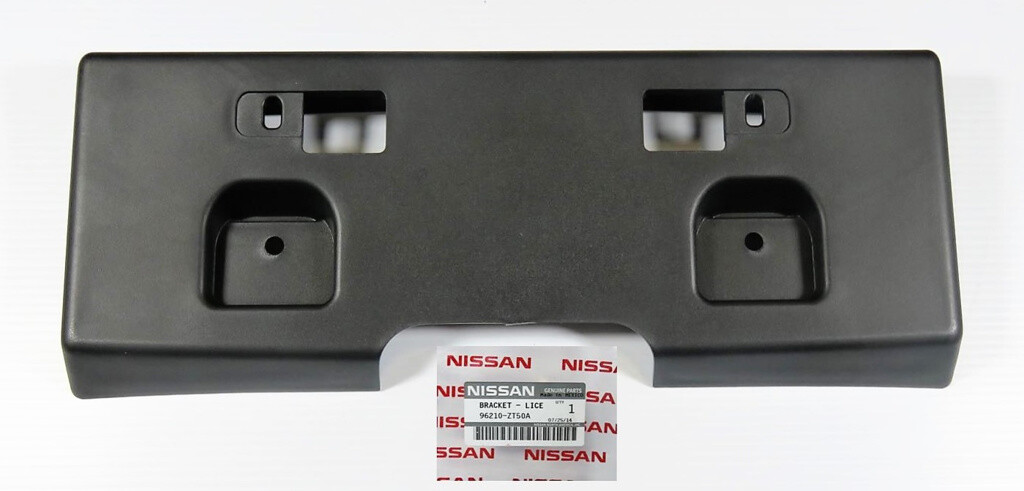 Genuine OEM Nissan 96210-ZT50A License Plate Bracket Front Mount