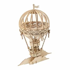 New Hands Craft 3D Puzzle Modern Laser Cut: Hot Air Balloon 140 pcs
