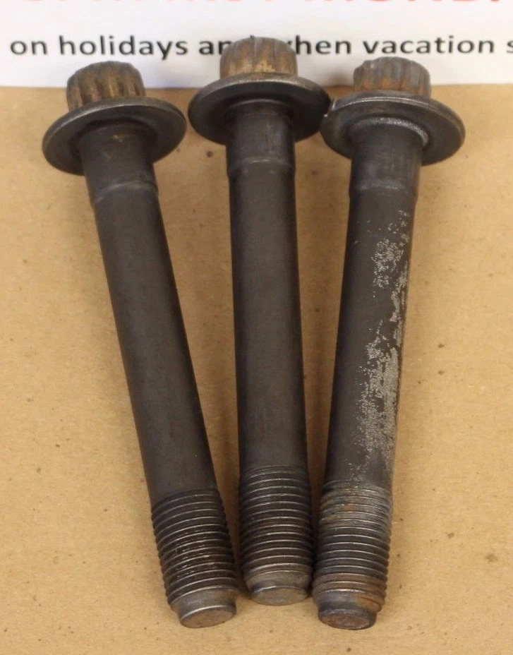 3 pernos de retención de cojinete de cubo de rueda Dana 44 4x4 1994-2001 cada uno Foto 2 de 4