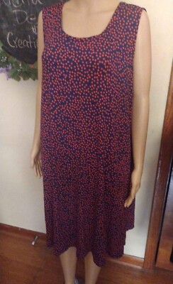 Woman's Size 3X Amazon Essentials Tank  Swing Sleeveless Dress