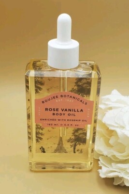 Boujee Botanicals EST.1997  Rose Vanilla Body Oil 5.5 fl New 