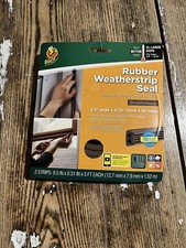 Weatherstripe Duck Brand Heavy-Duty Brown XL Gumowa uszczelka luki 1/2' x 5/16' na 10'