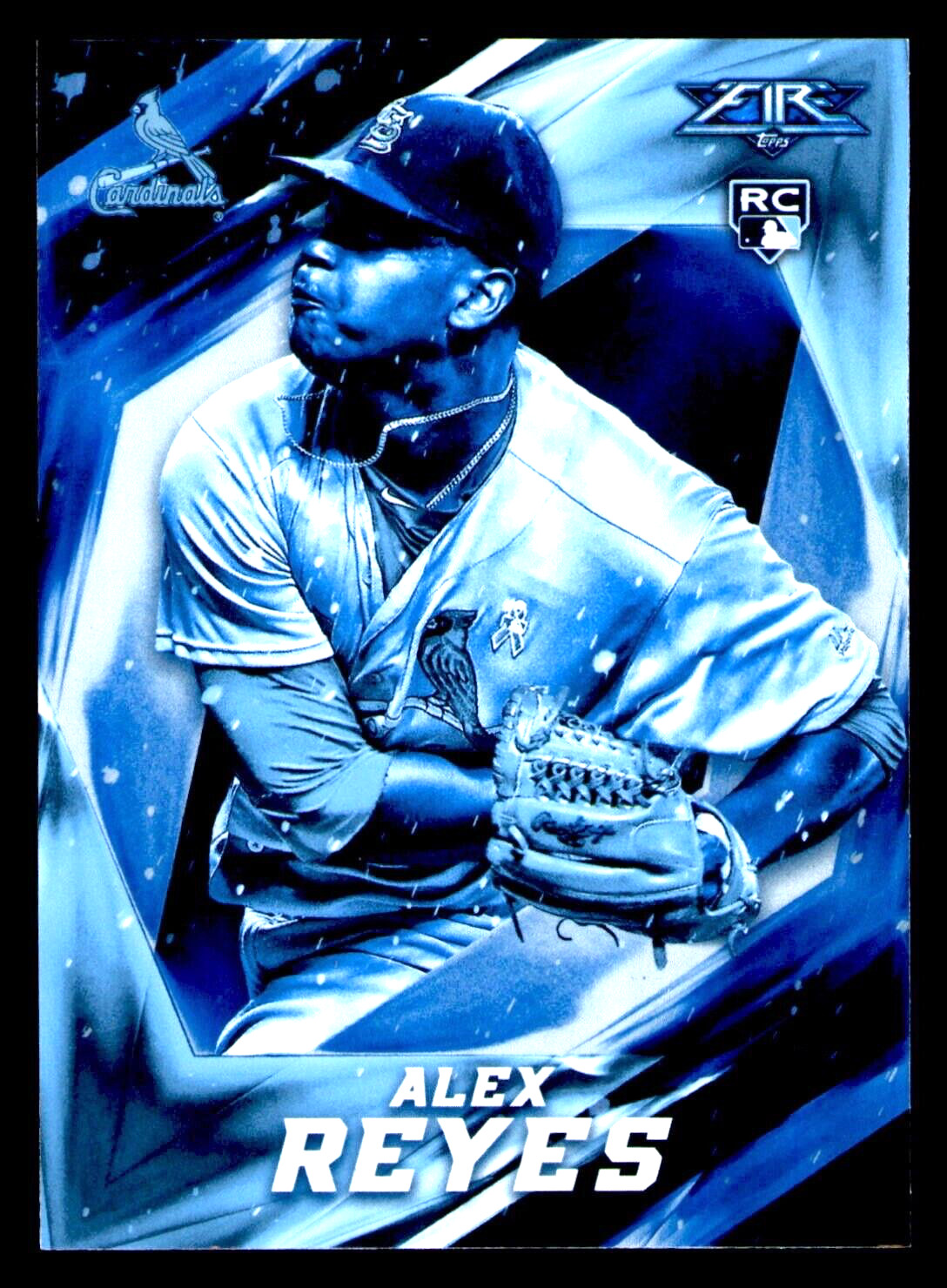 2017 Topps Fire Alex Reyes Rookie Blue Chip #174 - St. Louis Cardinals