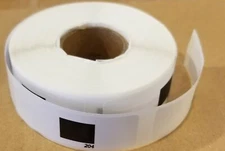 non-OEM Compatible with Brother 1204 Address Name Barcode 400 Labels(0.66”x2.1")