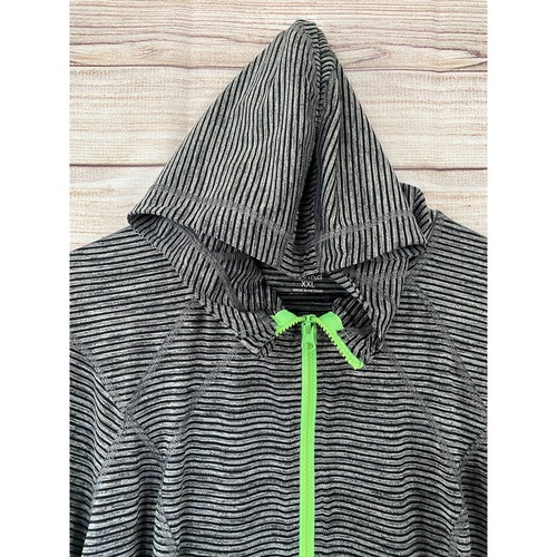 Lukka Damen sportlicher Hoodie Sweatshirt mit Reißverschluss vorne Größe XXL 2XL Daumenlöcher - Bild 3 von 7