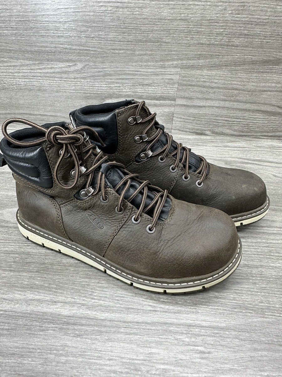 Keen waterproof high/ankle lace up leather boots KEEN Targhee Lace Boot High Waterproof Boot - Men main image 4