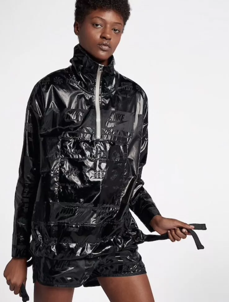 Metallic clearance jacket nike