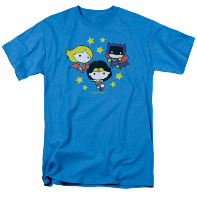 Justice League Of America ''Girl Power Chibi'' T-Shirt - Adult, Child